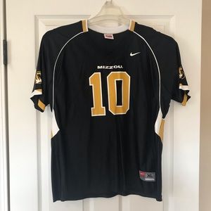 MIZZOU jersey youth XL black game day number 10